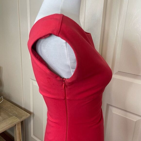 Diane von Furstenberg Jori Dress Red Size 4 - Picture 4 of 15